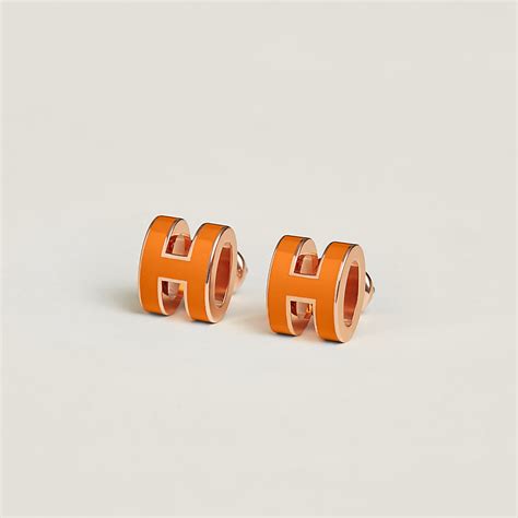 h hermes earrings|authentic hermes earrings.